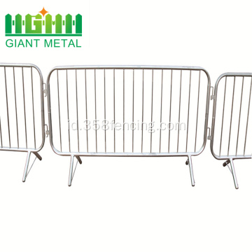 Murah Galvanized Steel Crowd Control Penghalang Pagar Sementara